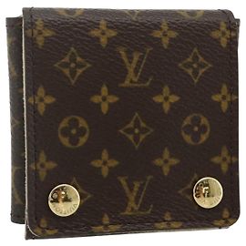 LOUIS VUITTON Custodia per gioielli Monogram Scatola per gioielli LV Auth 179884A Monogramma