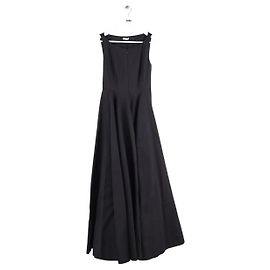Abito Alaïa Alveole in cotone nero Nero