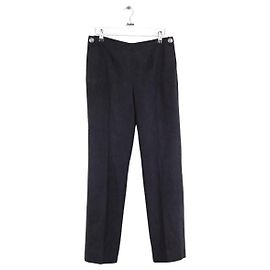 Chanel Calça reta preta Preto