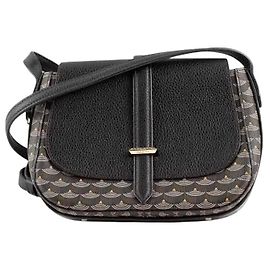 Borsa a tracolla Fauré Le Page in pelle marrone Marrone