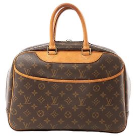 Bolsa Louis Vuitton Deauville em Canvas Monogram marrom M47270 Bege