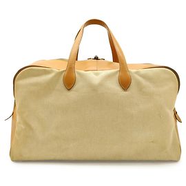 Hermès Bolsa Boston Hermes Victoria 50 Bege