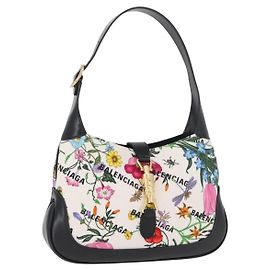 Sac Gucci New Jackie en toile GG Medium Multicolore