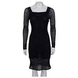 Robe en maille noire Tom Ford - Taille S Occasion Autre