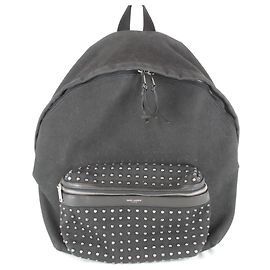 Yves Saint Laurent Studded Backpack Black