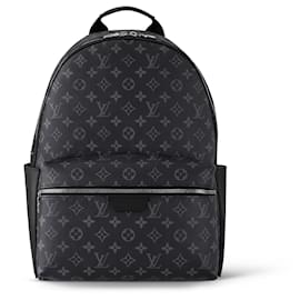 Louis Vuitton Discovery Rucksack MM Monogram Eclipse Grau