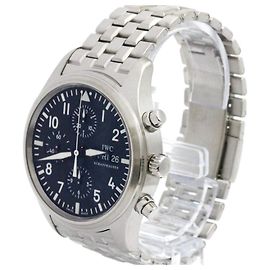 Autre Marque Orologio IWC Schaffhausen Pilot Chronograph Automatic in acciaio inossidabile 43 Altro