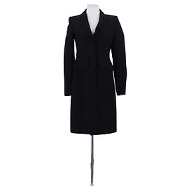 Valentino Black Wool Coat Black