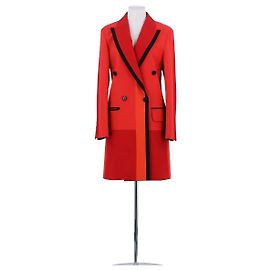 Barbara Bui Manteau rouge Rouge