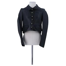 Chloé Black Leather Jacket Black