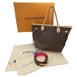Sac cabas 2way Louis Vuitton Neverfull Inside Out Monogram Rose