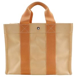 Hermès Hermes Bora Bora PM Canvas Handbag Orange