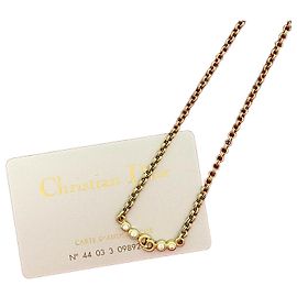 Collier Christian Dior Doré