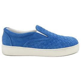 Baskets Bottega Veneta Bleu