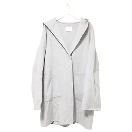 Autre Marque BEAUTY&YOUTH UNITED ARROWS Casaco de comprimento médio com capuz Marrom Cinza