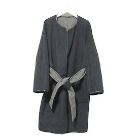 Autre Marque BEAUTY&YOUTH Reversible Coat Brown Dark grey