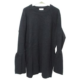 Autre Marque CEPIE. Sable Blend Wool Knit Black