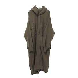 Autre Marque STUNNING LURE Cashmere Blend Long Knit Coat Brown