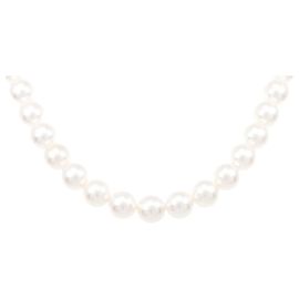 Conjunto de Colar e Brincos 2way de Pérolas Akoya Tasaki 925 750WG Prata