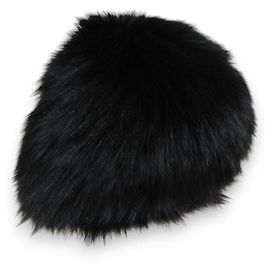 Pianoforte Max Mara Fox Fur Cap Black