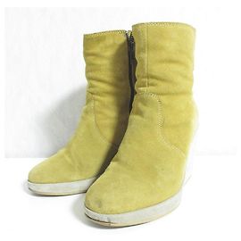 Apc Botas curtas A.P.C. em camurça Bege Outro