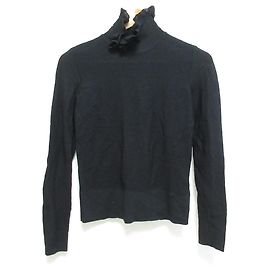 Chanel Coco Mark Knit Sweater Black