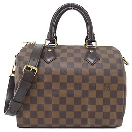 Bolsa Louis Vuitton Speedy Bandouliere Damier Marrom