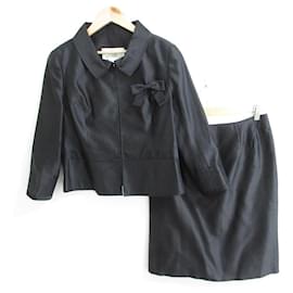 Autre Marque Completo Rene 100% seta Nero
