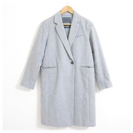 Autre Marque Spick and Span vallombrosa Wool Long Coat Brown