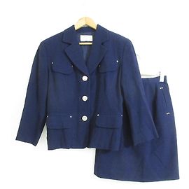 Autre Marque Conjunto de lã YUKI TORII DEUX Azul Azul marinho
