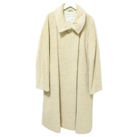 Cappotto lungo in lana di alpaca Max Mara Beige