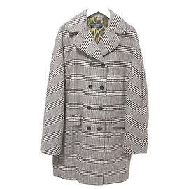 Dolce & Gabbana Dolce&Gabbana Houndstooth Wool Coat Brown Black White Red