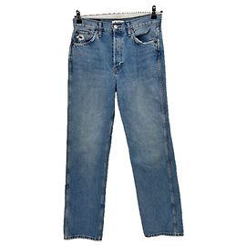 Jeans Re/Done in cotone blu taglia 28 Blu