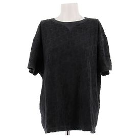 Dior Anthracite grey cotton terry cloth sweater Dark grey