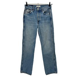Vaqueros Re/Done de algodón azul talla 27 Azul
