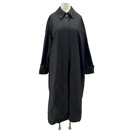 MKT studio Trenchcoat Schwarz Schwarz