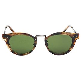 Bottega Veneta Braune Schildpatt-Sonnenbrille Braun