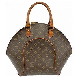 Borsa Louis Vuitton Monogram Ellipse MM Marrone