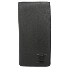 Louis Vuitton Aerogram Portefeuille Brazza NM Long Wallet Nero
