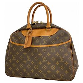 Louis Vuitton Monogram Deauville Handtasche Braun