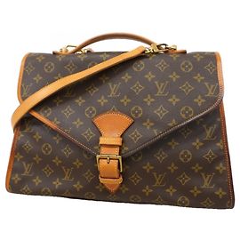 Sac à main Louis Vuitton Monogram Beverly Marron