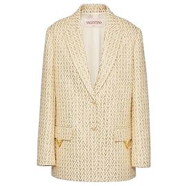 Valentino Garavani Chaquetas Dorado