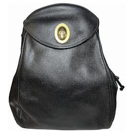 Christian Dior Black Backpack Black