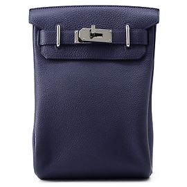 Sac à main Kelly Accad PM Hermès Bleu