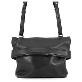 Borsa a tracolla in pelle Bottega Veneta Nero