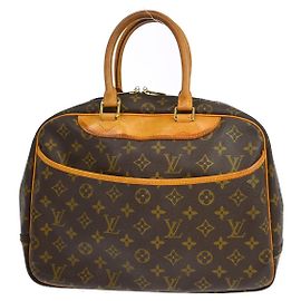 Bolsa Louis Vuitton Deauville em Canvas Monogram 34 Marrom