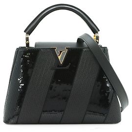 Borsa Louis Vuitton Capucines BB Nero