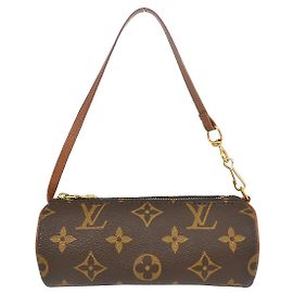 Louis Vuitton Papillon Pochette Monogram Canvas Mini Marron