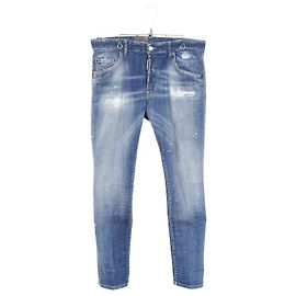 Dsquared2 SKATER JEAN Jeans in cotone Blu