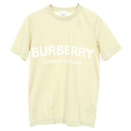 Top de algodón Burberry Verde